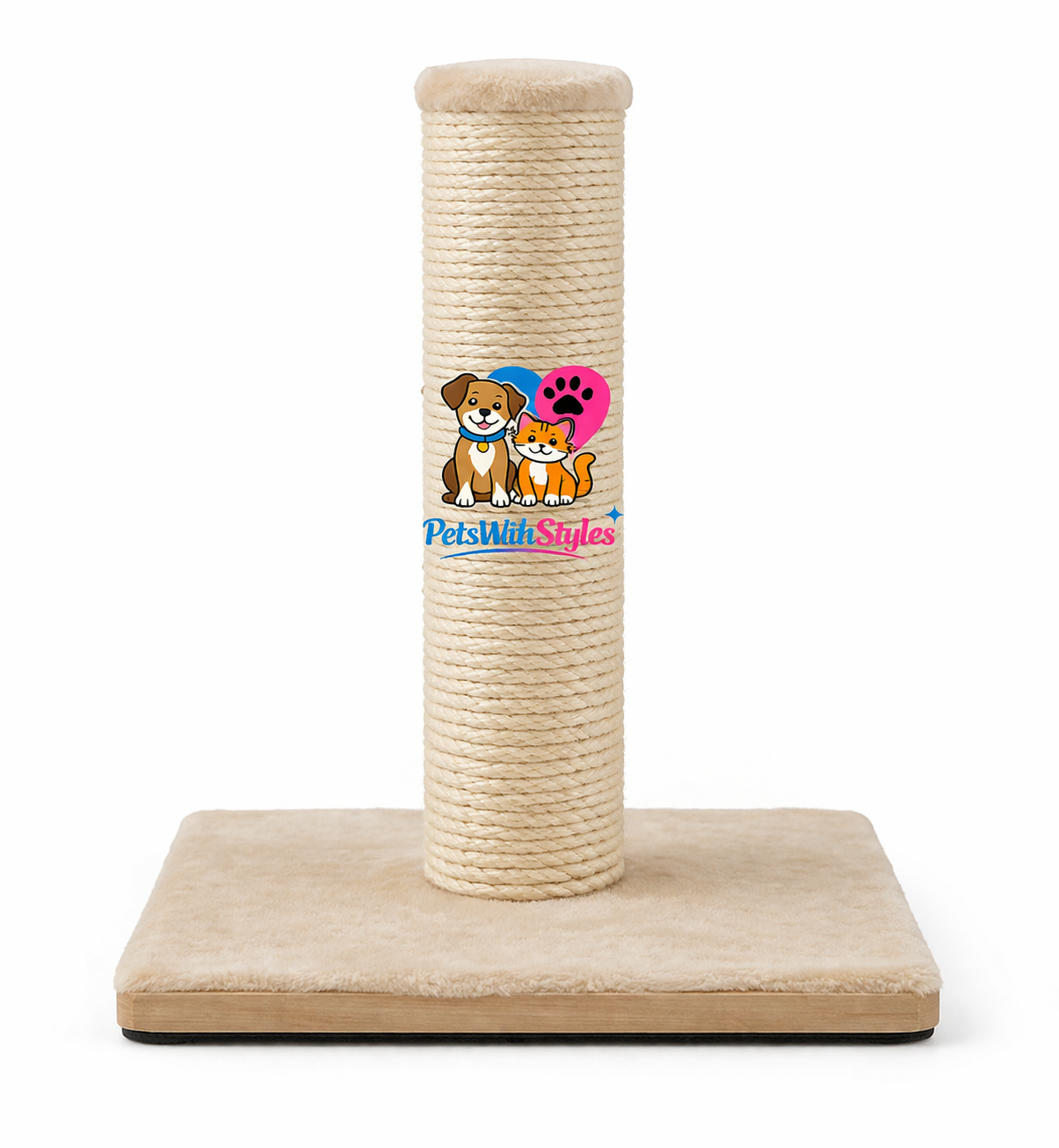 Cat Scratching Post with Sisal Rope Durable Cat Scratcher Toy | PetsWithStyles - Image 3
